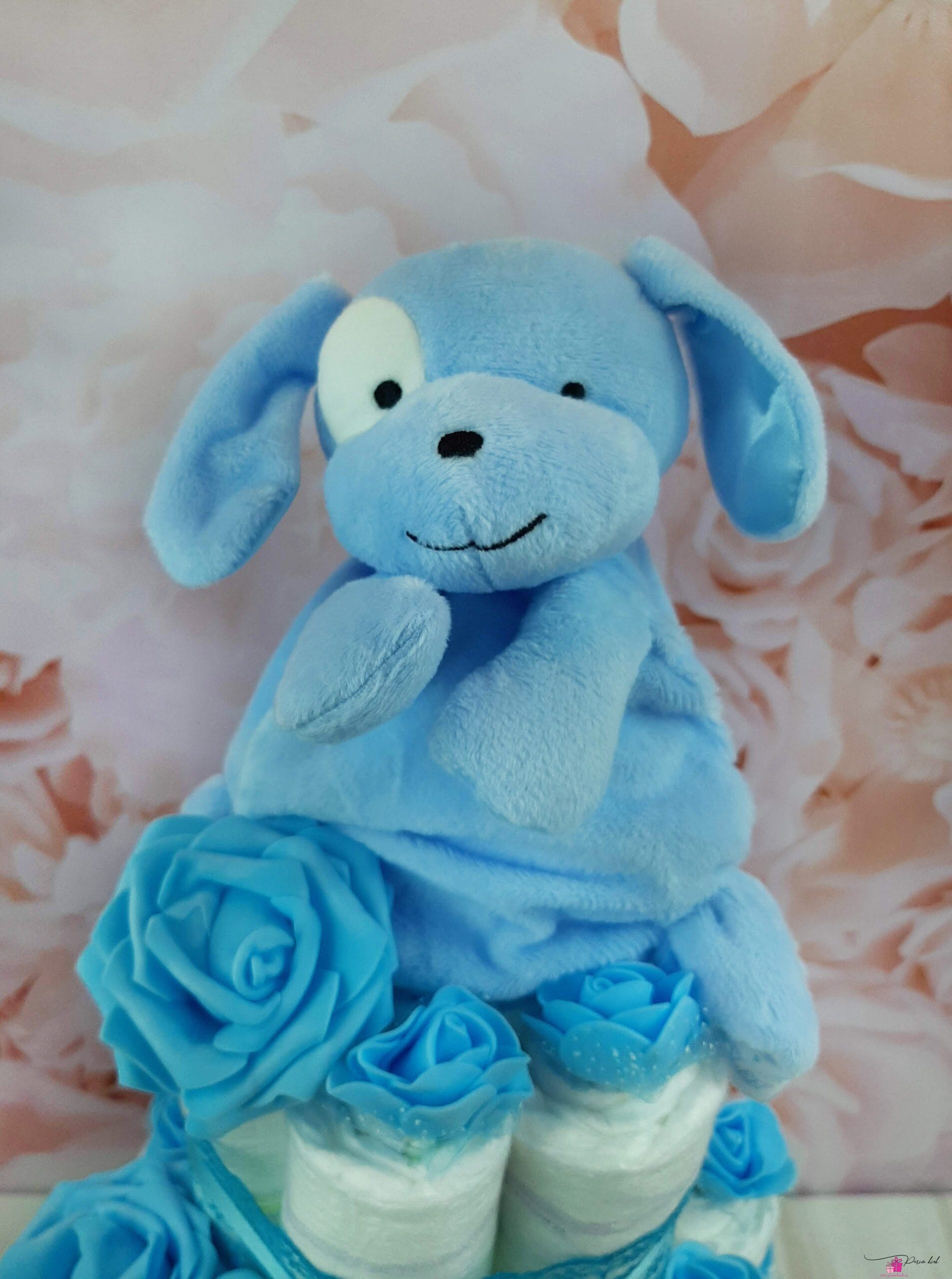 sinine mähkmetort kaisukoeraga 1