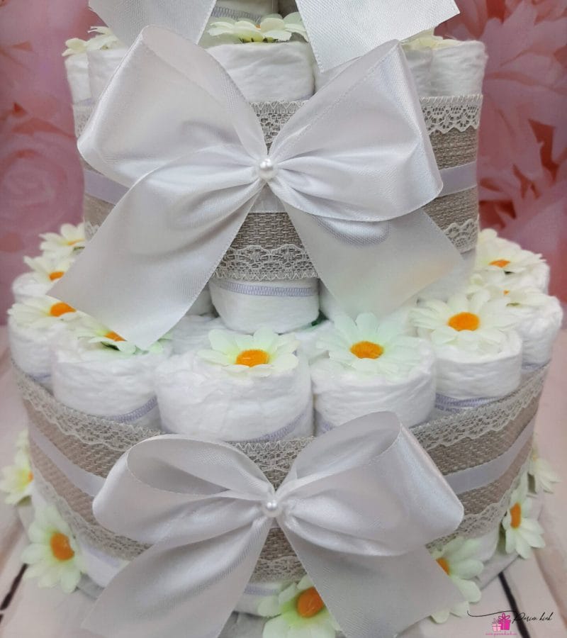 Valge mähkmetort LED karuga 11 Valge mähkmetort LED karuga 11