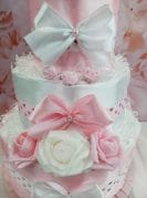 Roosa-Valge Mähkmetort Lipsudega 5