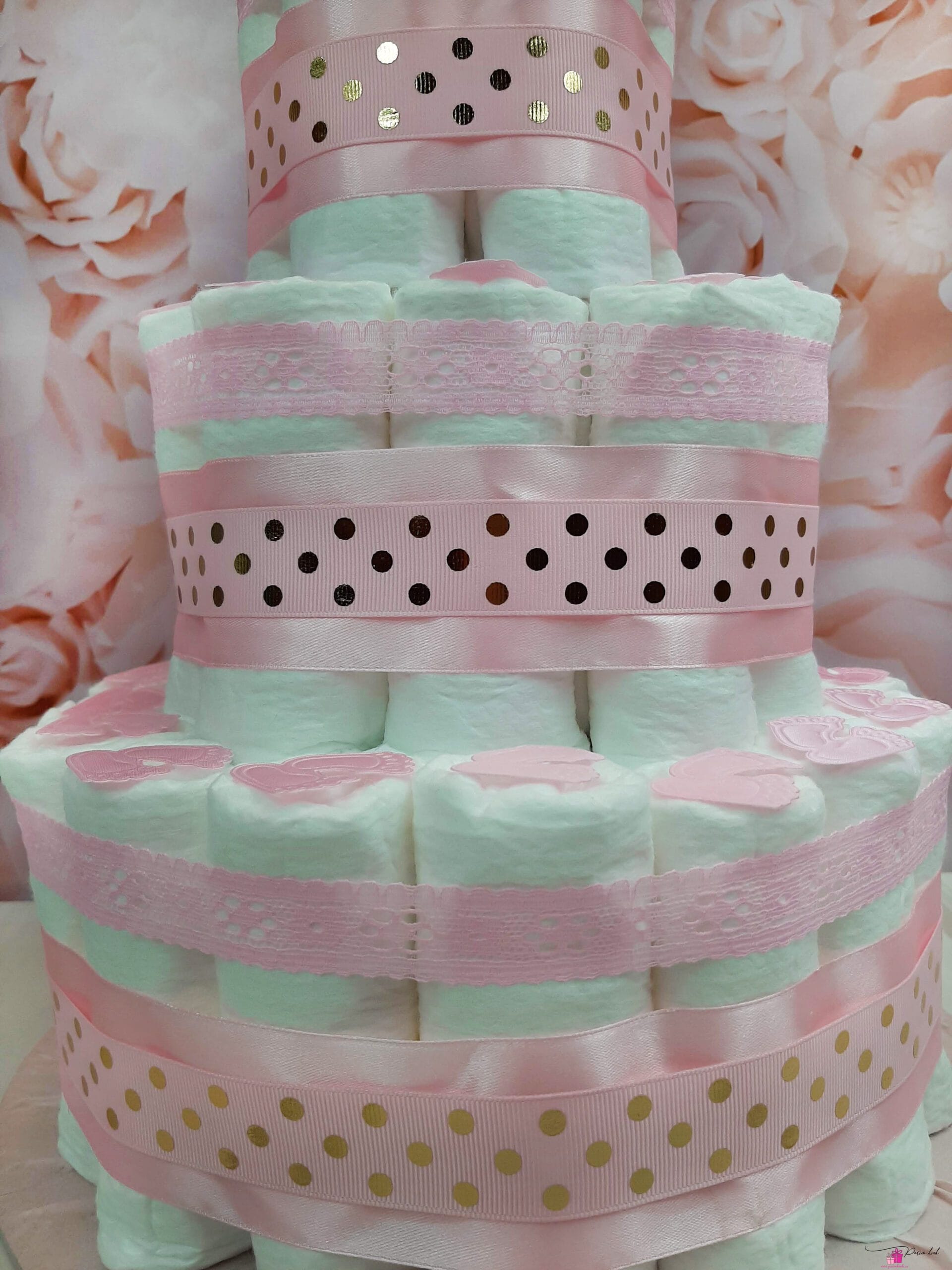 Roosa mähkmetort kaisukaruga 4