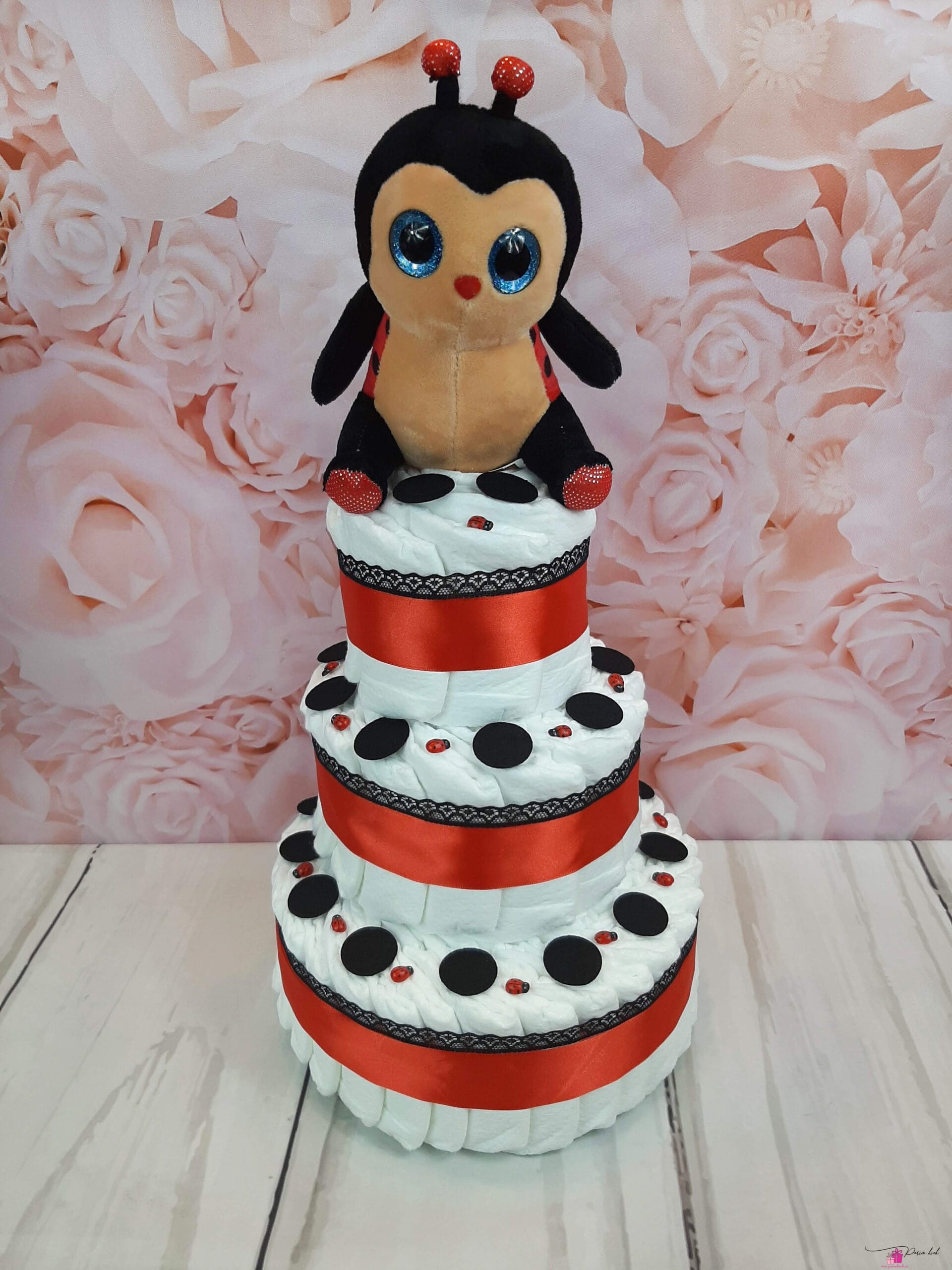 Punane Mähkmetort Lepatriinuga 5