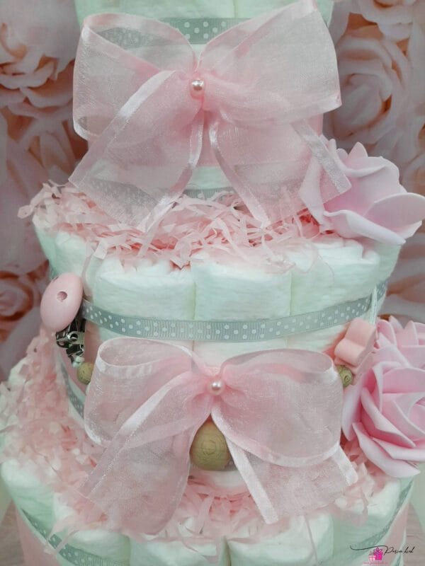 Roosa Mähkmetort Lehvidega