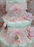 Roosa Mähkmetort Lehvidega