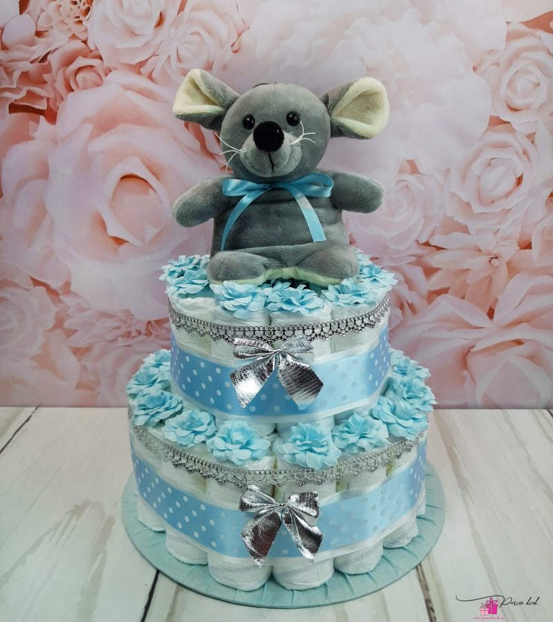 Sinine Mähkmetort Hiirega Sinine Mähkmetort Hiirega