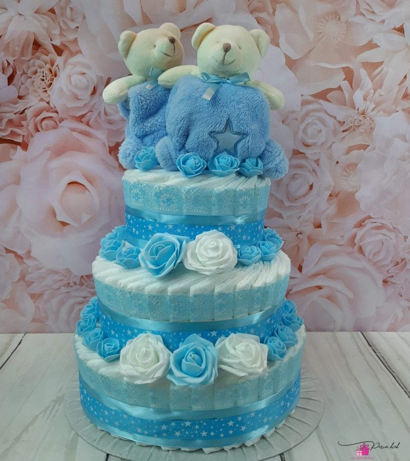 Sinine kaksikute mähkmetort kaisutekkidega 1 Sinine kaksikute mähkmetort kaisutekkidega 1