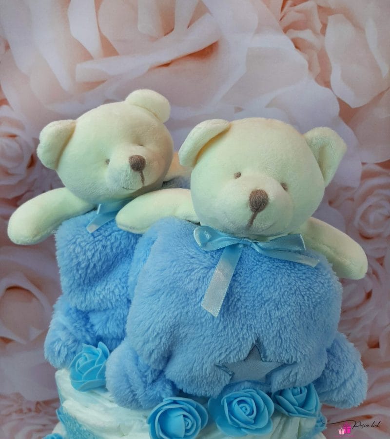 Sinine kaksikute mähkmetort kaisutekkidega 4 Sinine kaksikute mähkmetort kaisutekkidega 4