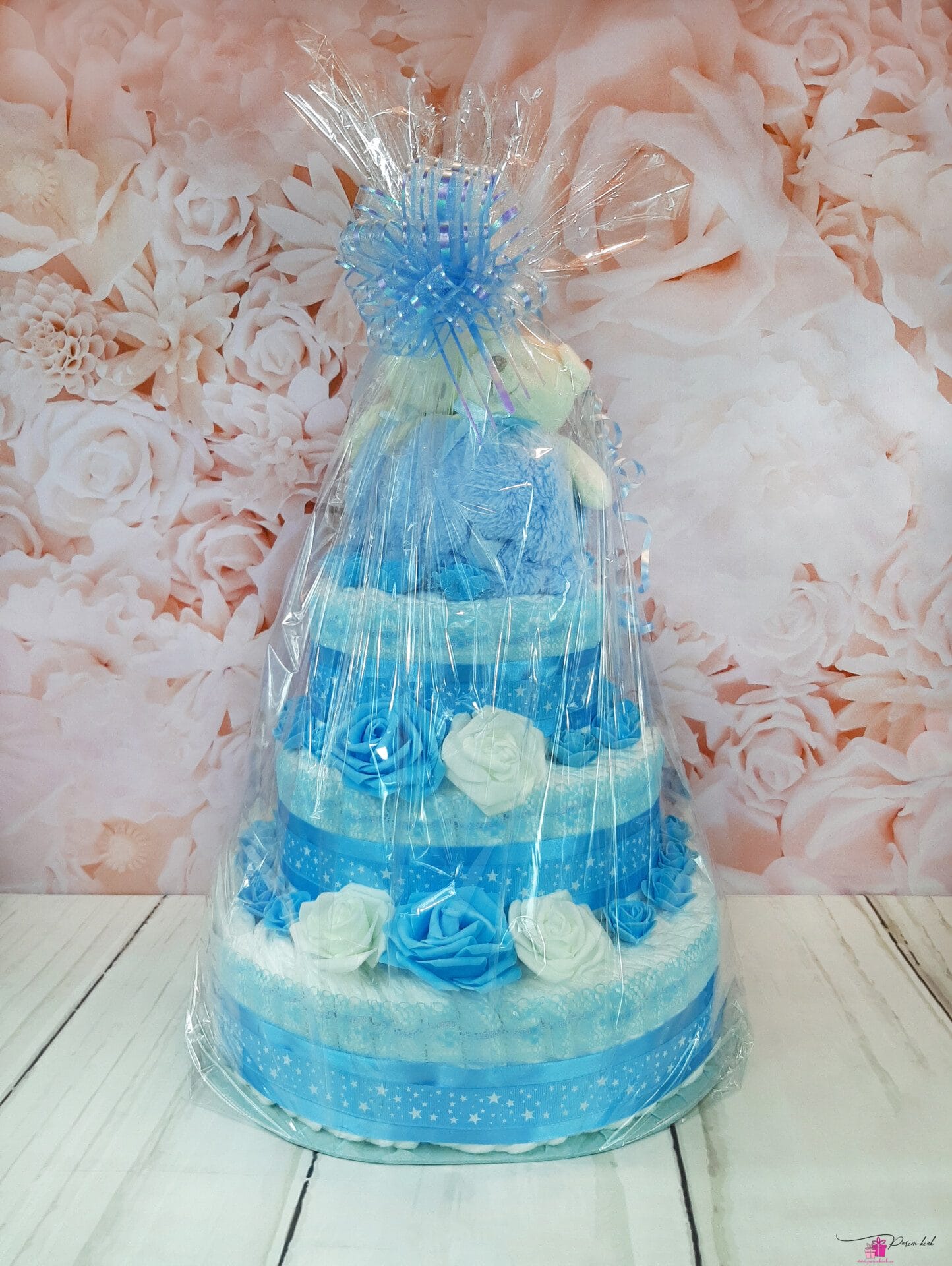 Sinine kaksikute mähkmetort kaisutekkidega 7