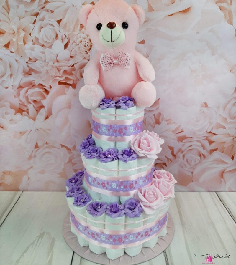 Lilla-Roosa Mähkmetort Karuga