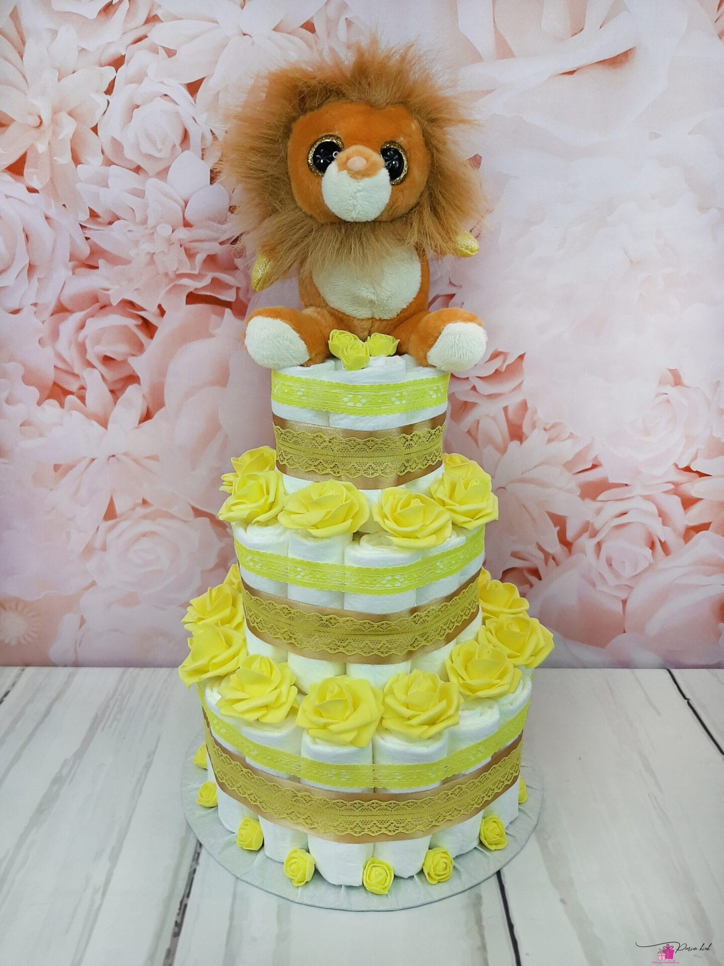Kollane mähkmetort lõvikuningaga 6