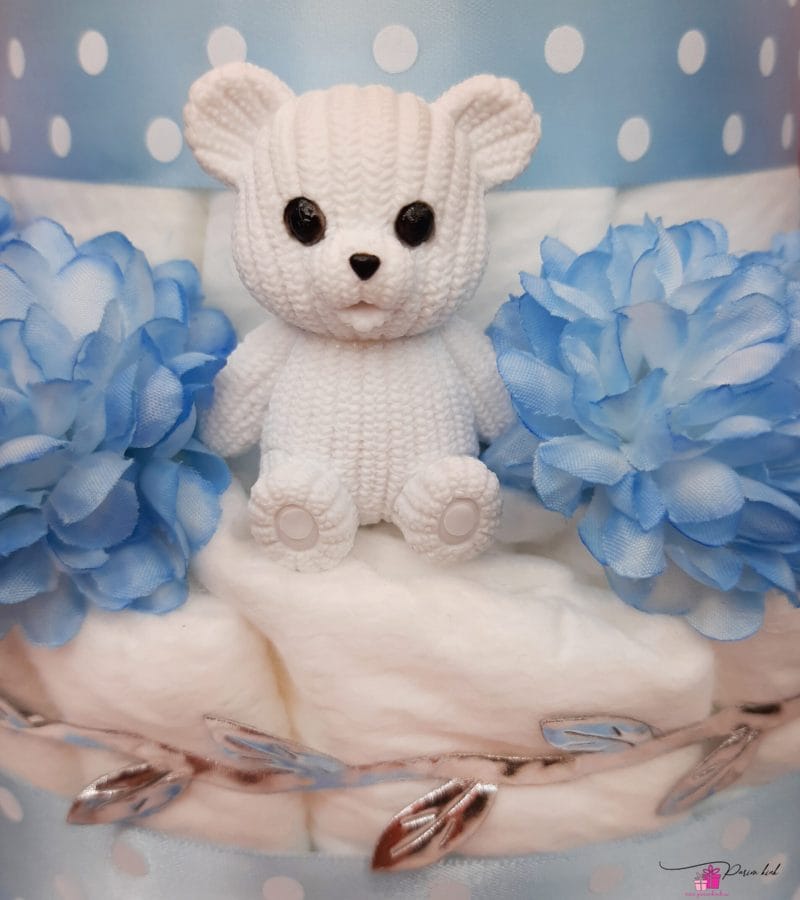 Sinine mähkmetort lilledega 3 Sinine mähkmetort lilledega 3