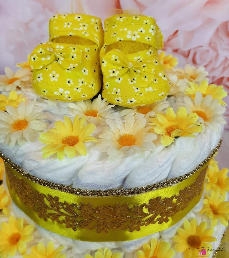 Kollane mähkmetort lilleliste papudega 3 Kollane mähkmetort lilleliste papudega 3