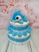 sinine mähkmetort delfiiniga 1