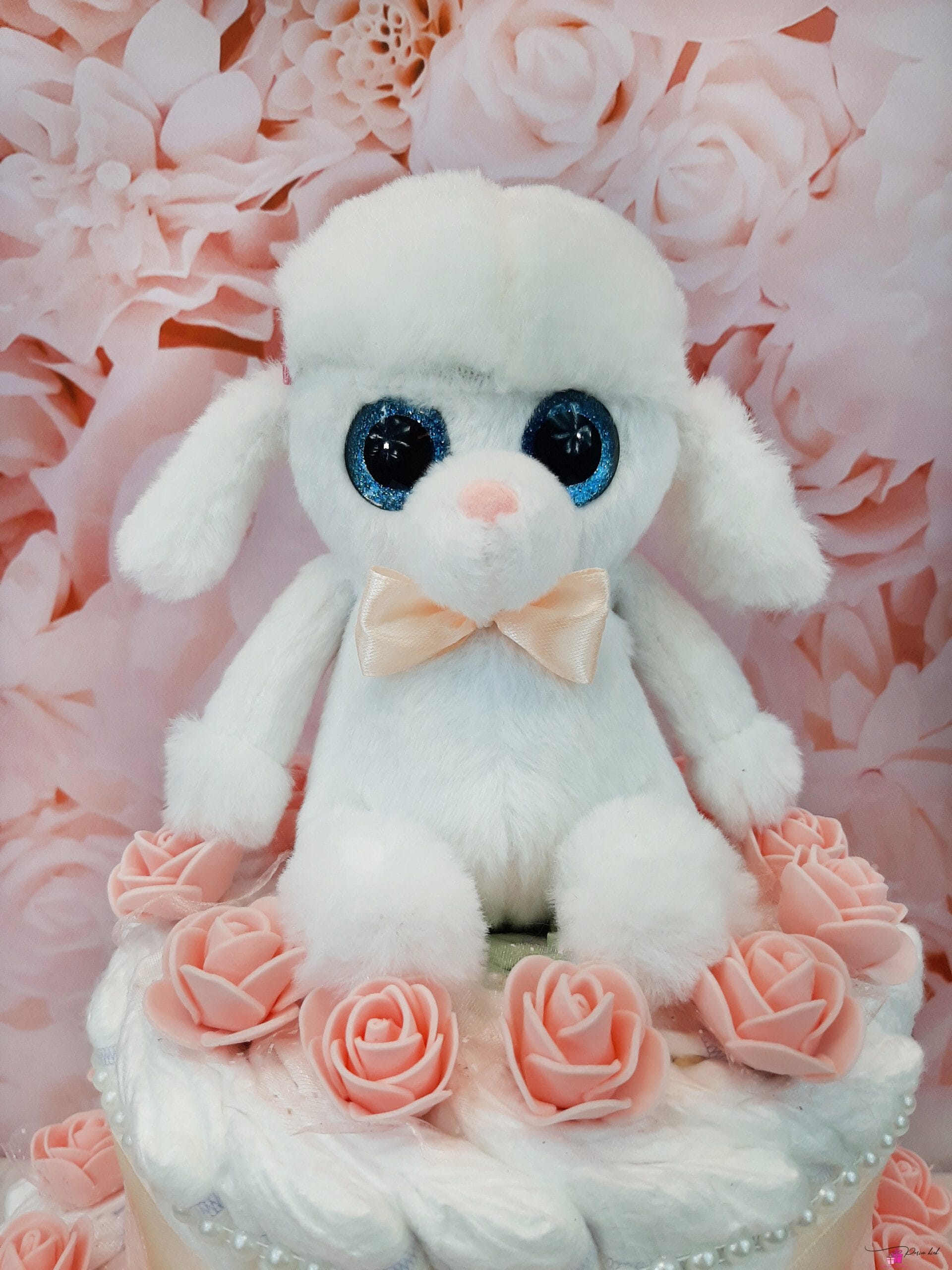 Virsiku tooni mähkmetort puudliga 1