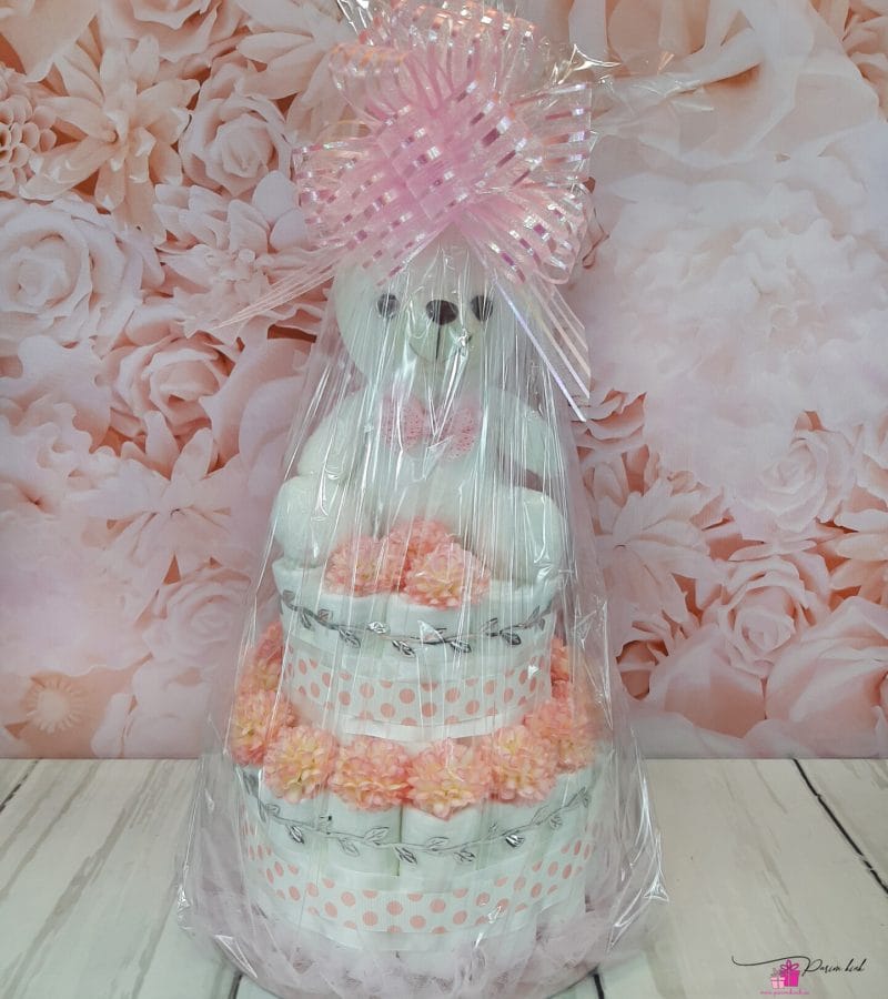 Heleroosa Mähkmetort Valge Karuga 3 Heleroosa Mähkmetort Valge Karuga 3