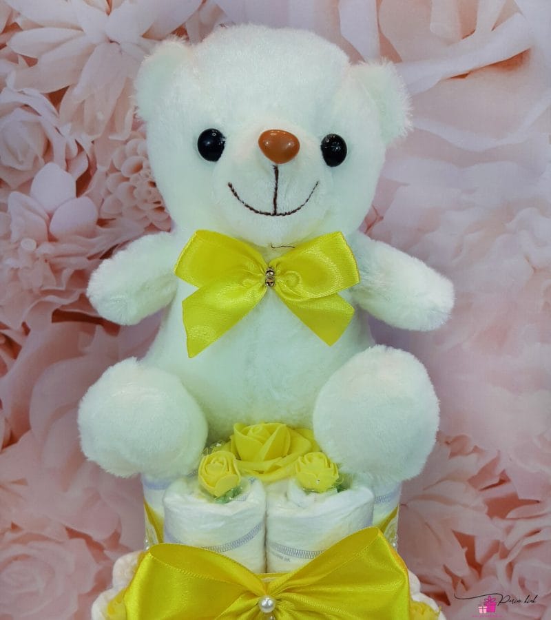 Kollane mähkmetort LED karuga 1 Kollane mähkmetort LED karuga 1