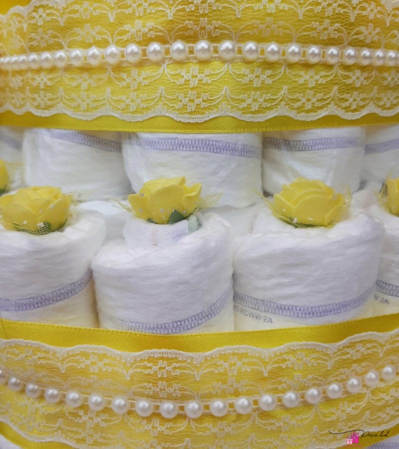 Kollane mähkmetort LED karuga 2 Kollane mähkmetort LED karuga 2