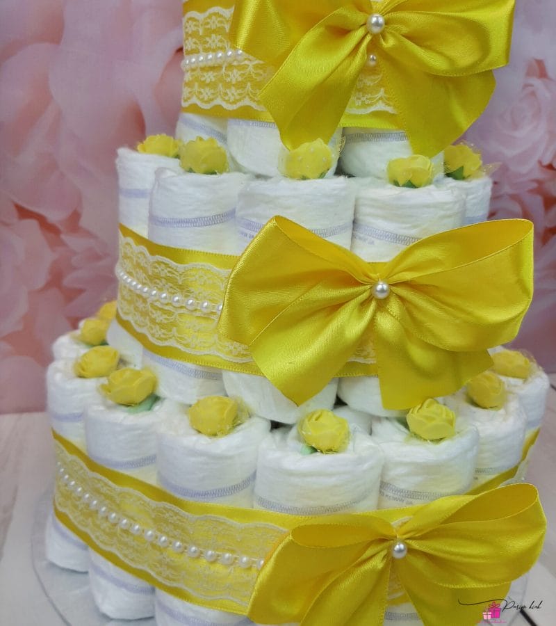 Kollane mähkmetort LED karuga 3 Kollane mähkmetort LED karuga 3