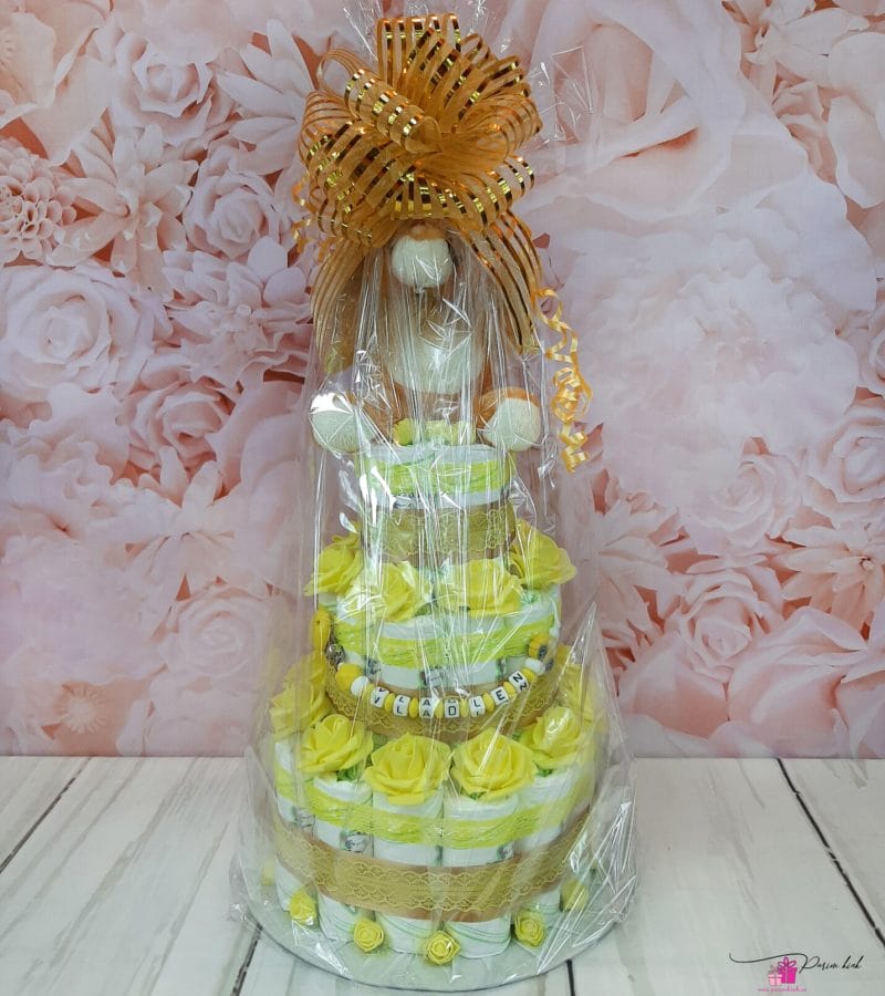 Kollane mähkmetort lõvikuningaga 8 Kollane mähkmetort lõvikuningaga 8