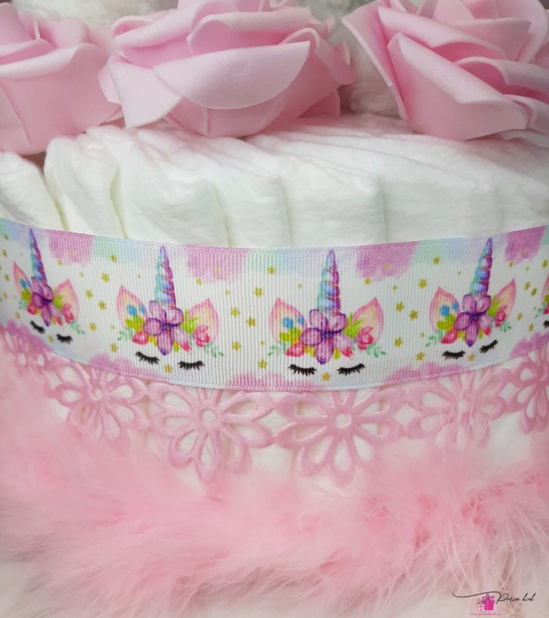 Roosa mähkmetort Ükssarvikuga 1 Roosa mähkmetort Ükssarvikuga 1