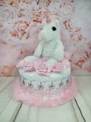 Roosa mähkmetort Ükssarvikuga 5