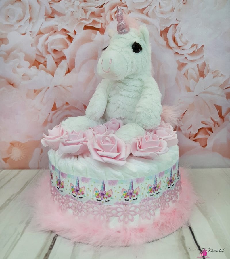 Roosa mähkmetort Ükssarvikuga 5 Roosa mähkmetort Ükssarvikuga 5