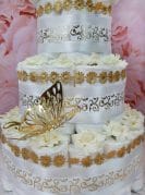 kuldne mähkmetort led karuga 1