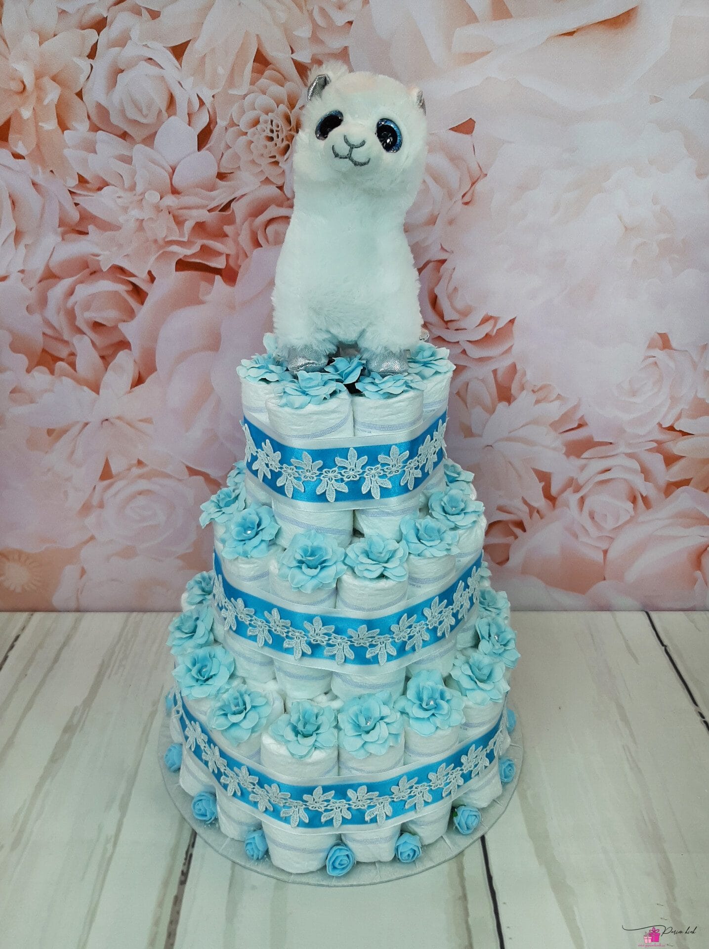 sinine mähkmetort sõber alpakaga 4