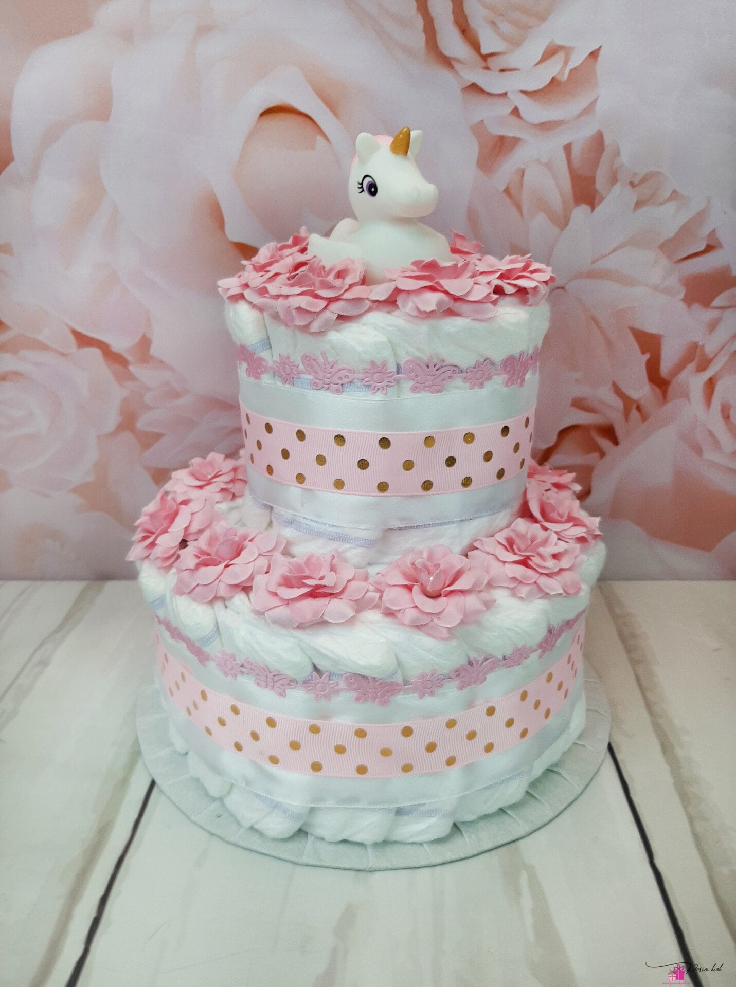 roosa väike mähkmetort vannipardiga 2