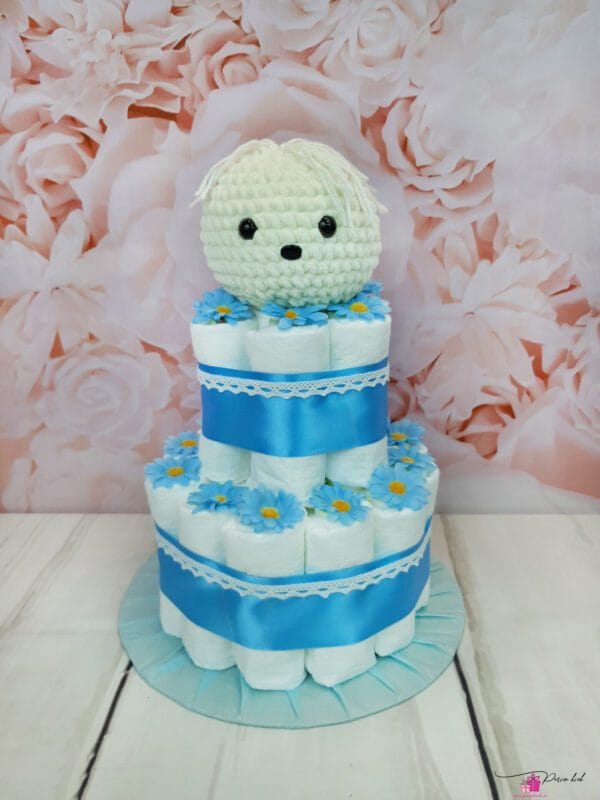 sinine mähkmetort kakukesega