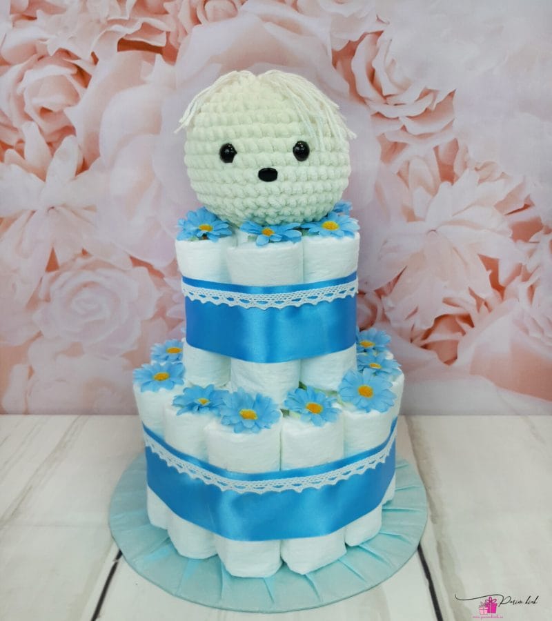 sinine mähkmetort kakukesega