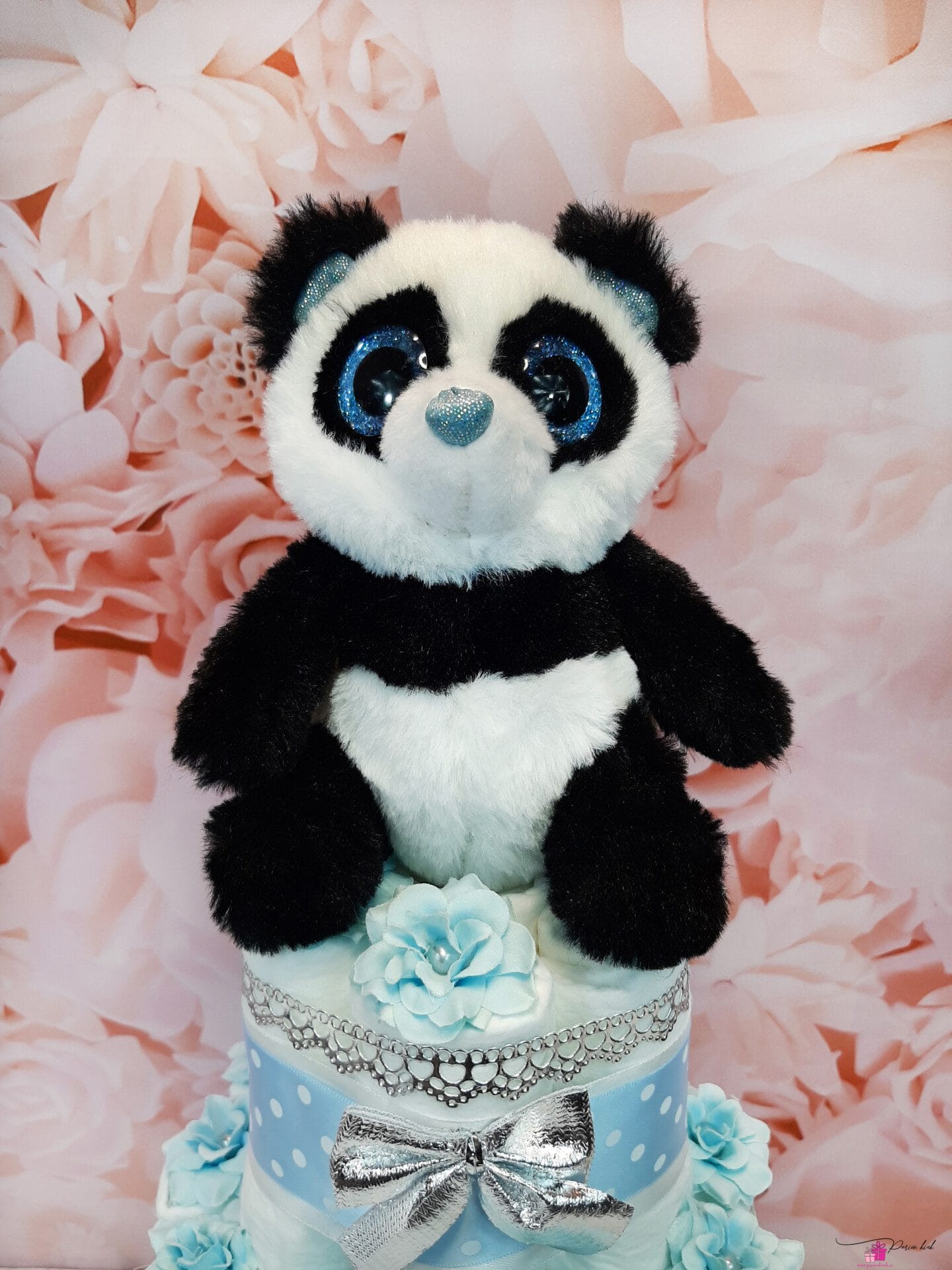 sinine mähkmetort pandakaruga 1