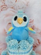 sinine väike mähkmetort papagoiga 2