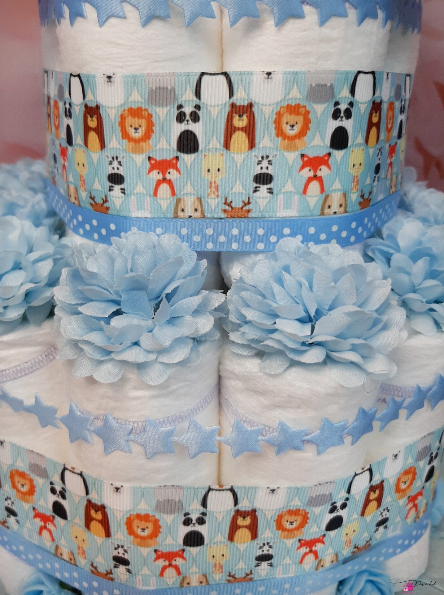 sinine väike mähkmetort papagoiga 4