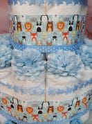 sinine väike mähkmetort papagoiga 4