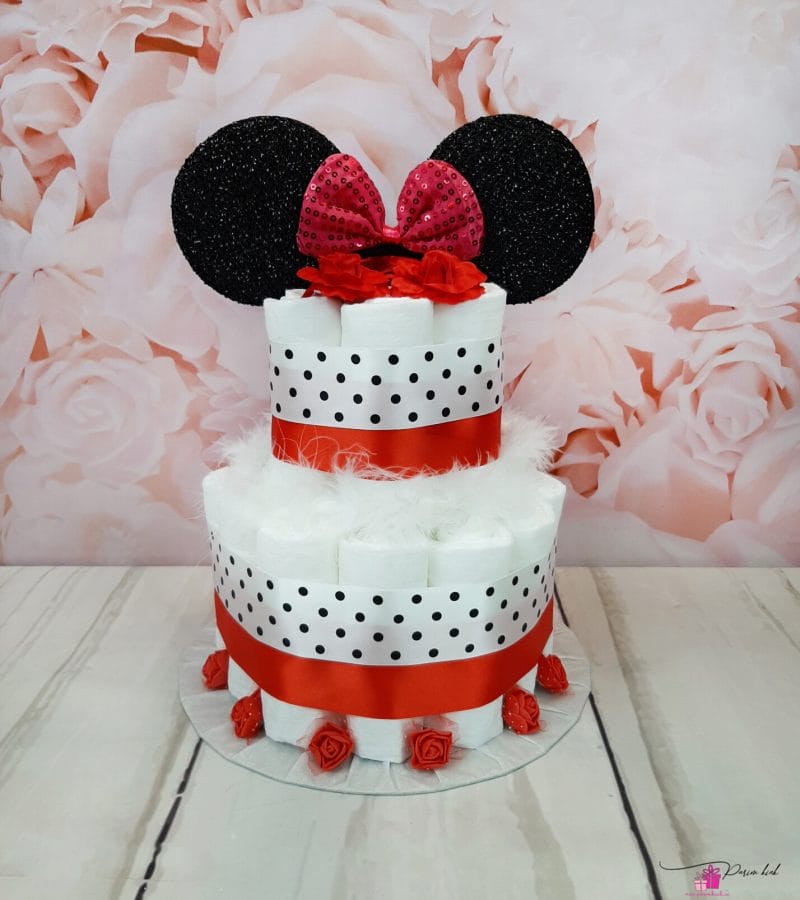 Punane väike tort Minniga 2 Punane väike tort Minniga 2