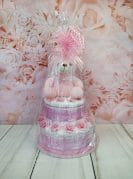 Roosa mähkmetort karuga 4