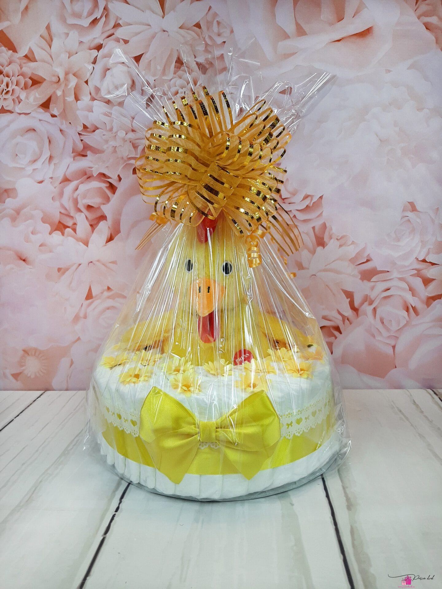 kollane mähkmetort tibulinnuga 1