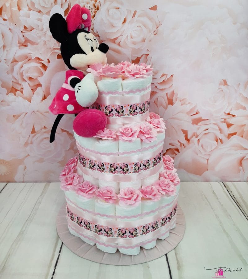 roosa mähkmetort minnie 6 roosa mähkmetort minnie 6