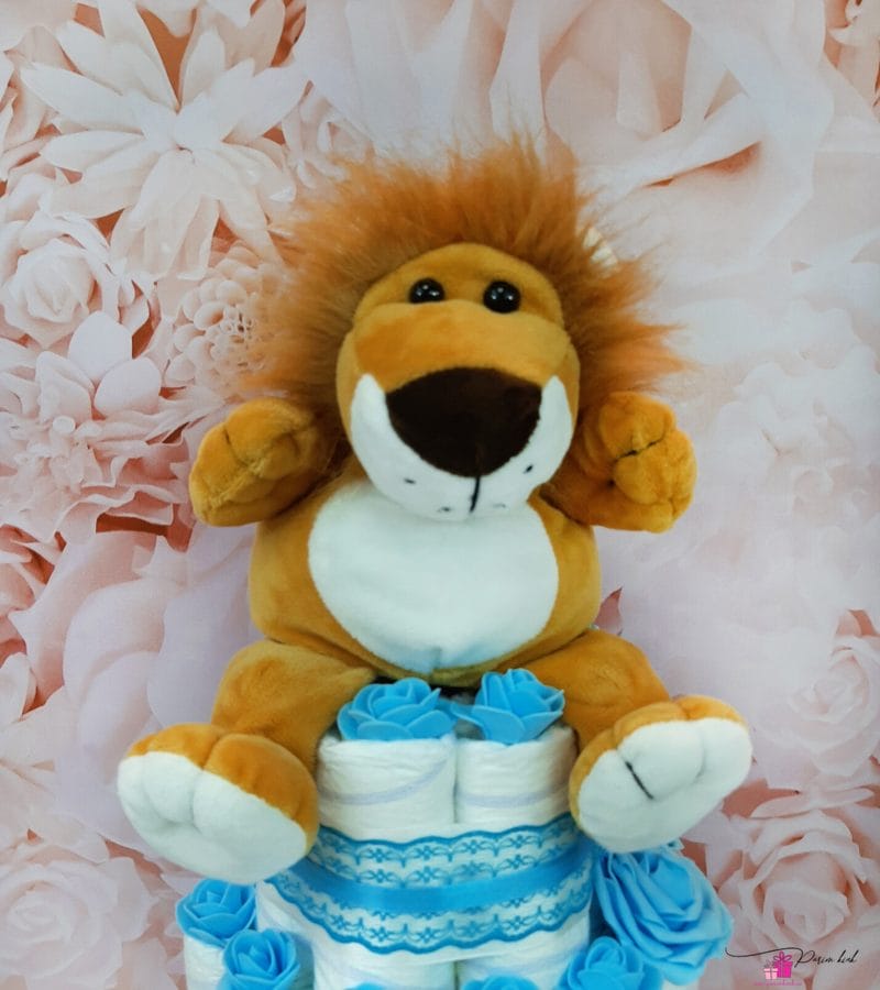 sinine mähkmetort käpiknukuga 1 sinine mähkmetort käpiknukuga 1