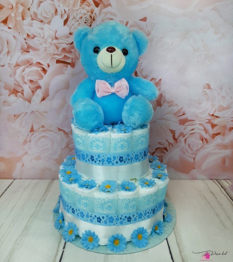 sinine mähkmetort led mõmmiga sinine mähkmetort led mõmmiga