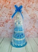 Sinine Mähkmetort Amigurumi Jänesega 7