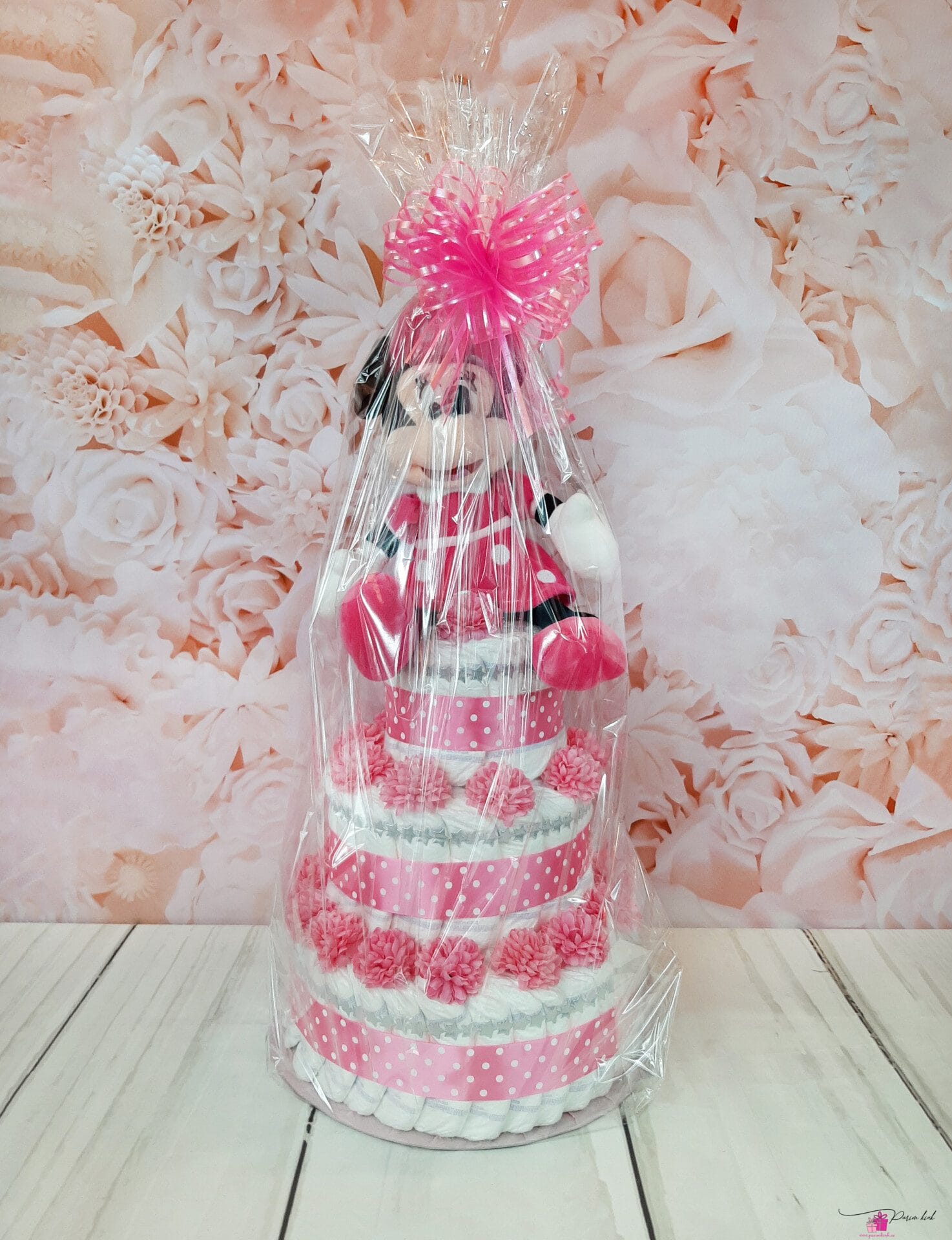 tumeroosa mähkmetort minnie 3