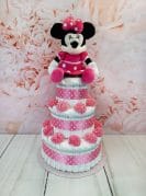 tumeroosa mähkmetort minnie