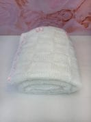 Käsitöö beebitekk roosade või siniste lipsudega 3