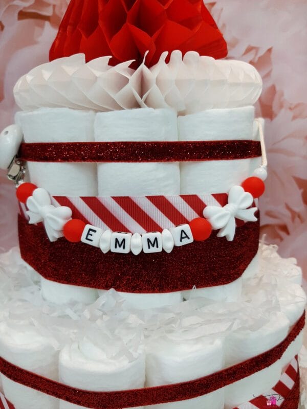 punane jõulu mähkmetort lutiketiga 1