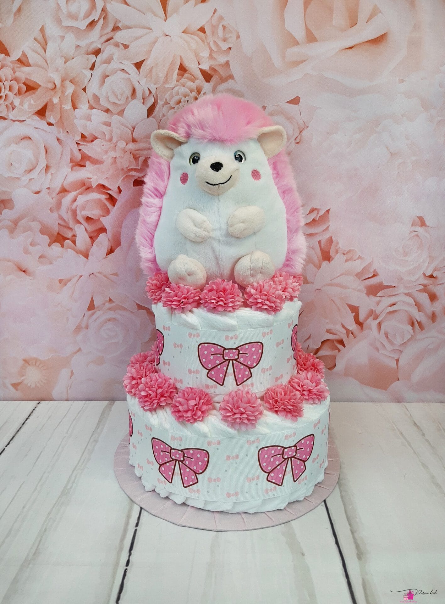 roosa mähkmetort siiliga