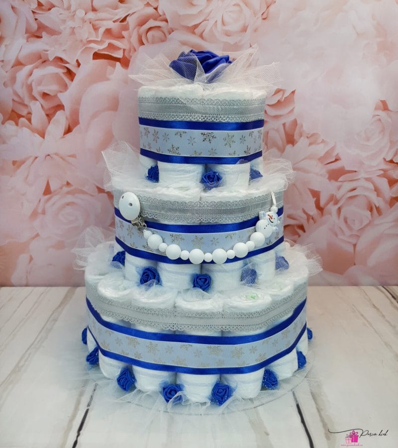 sinine jõulu mähkmetort