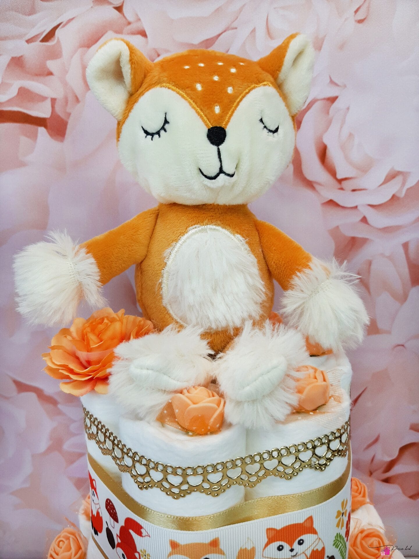 Oranz Mähkmetort rebasega 1