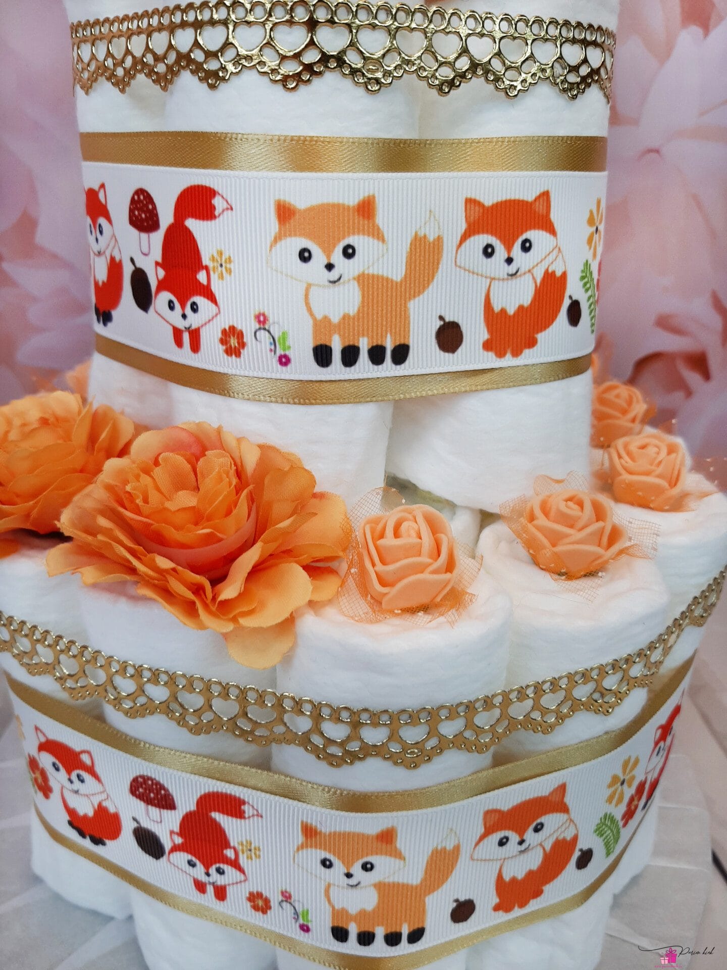 Oranz Mähkmetort rebasega 2