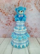 sinine mähkmetort sinise karuga